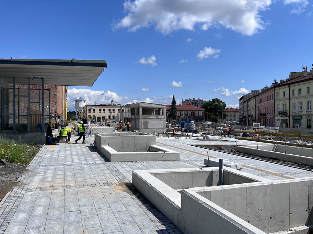 Budowa Rzeszowskiego Centrum Komunikacyjnego [lipiec 2023]
